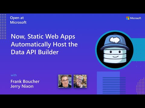 Now, Static Web Apps Automatically Host the Data API Builder