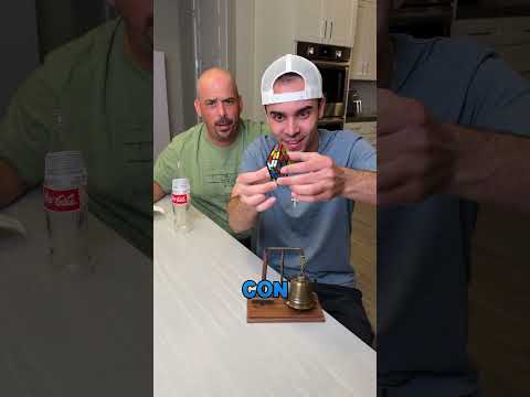 MAGIA junto a mi padre con un CUBO RUBIK y una COCA - COLA😱#shorts #trucosdemagia