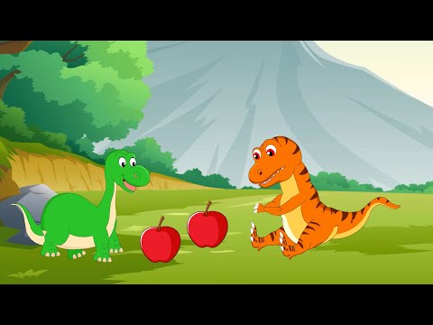 Baby Dinosaur Fell Into Pit, Helped Up By Tyrannosaurus