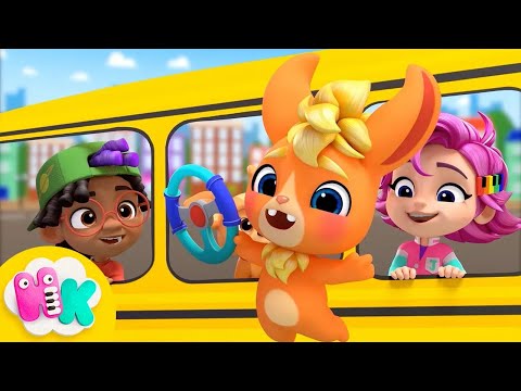 Otobüsün Tekerleri Dönüyor 🚌 Bebek Şarkıları - HeyKids