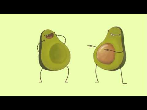 Avocado Animation Funny