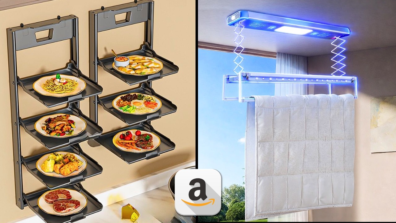 27 SPACE SAVING Amazon Finds for Tiny Apartments That Maximize EVERY INCH!