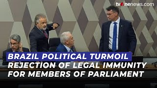Political Chaos in Brazil as Senate Rejects Broad Legal Immunity for Lawmakers | OneNews Update
