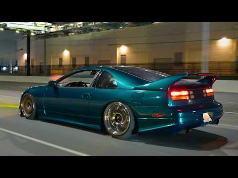 300zx Refresh REVEAL + 100's of drift cars mob the streets of Chicago