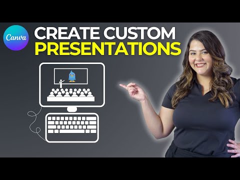 Creating Custom Presentations in a SNAP | Canva Tutorial