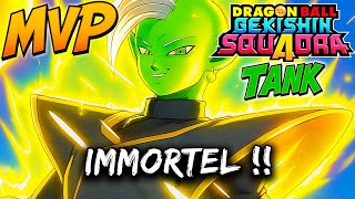 MON BUILD ZAMASU IMMORTEL DANS DRAGON BALL GEKISHIN SQUADRA !