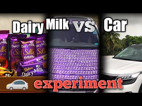 🍫Dairy milk VS Car ஒட்டுனா என்ன ஆகும் தெரியுமா...💢⁉️ Mr SKP Harish #experiment #shorts #shortsfeed