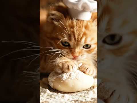 Cat cooking _______ #shortvideos #ai #asmr #cooking #viral #youtubeshorts #shorts