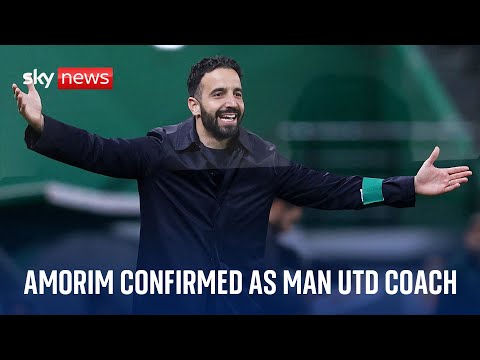 BREAKING: Manchester United appoint Ruben Amorim as new head coach