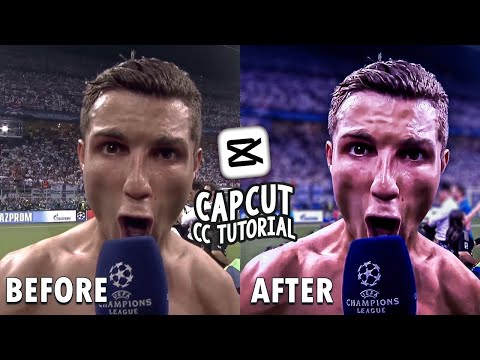 Best CC for Football Edits in Capcut Tutorial | Capcut Tutorial