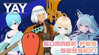 【歌枠/KARAOKE】全編リアルタイムセッション～夏フェスの陣～🏄#瀬っしょん会【YAY×水瀬 凪/ライブユニオン】