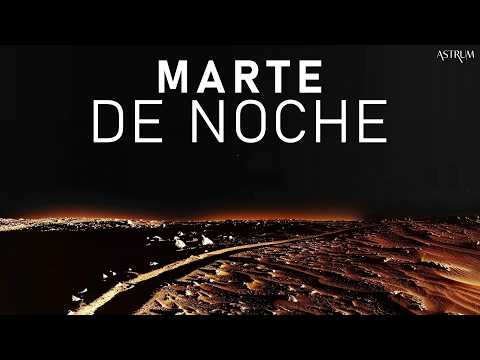 Marte hace algo raro por la noche