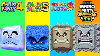 Evolution of Thwomp Minigames in Mario Party (1998-2025)