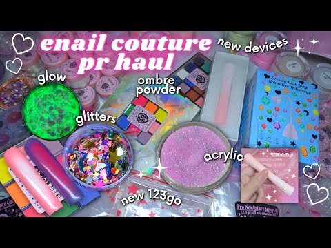 ENAIL COUTURE PR Unbox & Swatch 3 MONTHS OF PR! NAIL Reserve VEGAN Gel Polishes