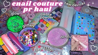ENAIL COUTURE PR Unbox & Swatch 3 MONTHS OF PR! NAIL Reserve VEGAN Gel Polishes