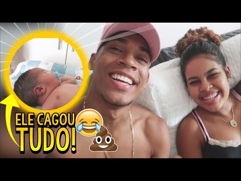PRIMEIRO DIA SENDO PAPAIS!! (ESTAMOS AMANDO)