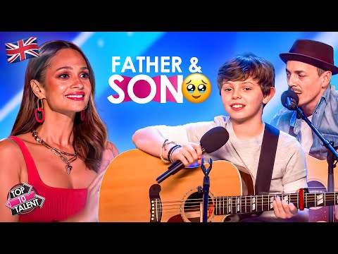 Father and Son Duo Tim and Jack | ALL Performances Britain's Got Talent