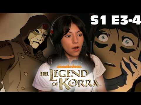 KORRA IS RECKLESS! | The Legend of Korra Season 1 Episodes 3 and 4 FIRST TIME WATCHING Reaction!