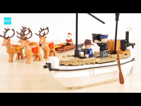 レゴ アイコン シャクルトンの救命艇  40729 ／ LEGO Icons Shackleton's Lifeboat Speed build & Review