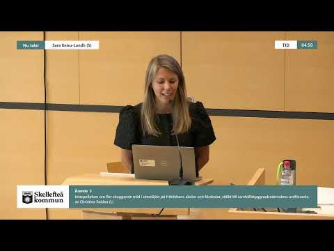 Skellefteå kommunfullmäktige 26 augusti 2025