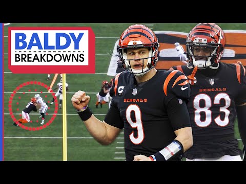 How Burrow & the Bengals Ended a 31 Year Playoff Drought | Baldy Breakdowns video clip
