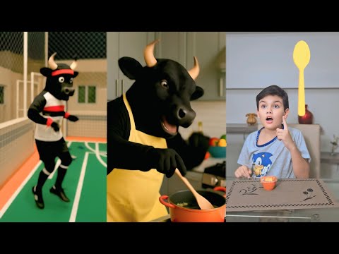 Melhores Vídeos Shorts com o Boi da Cara Preta e muito mais!😱🤣🐂🐂🐂😜 #funny #ytshorts