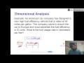 Conversions and Fuel Efficiency Concepts