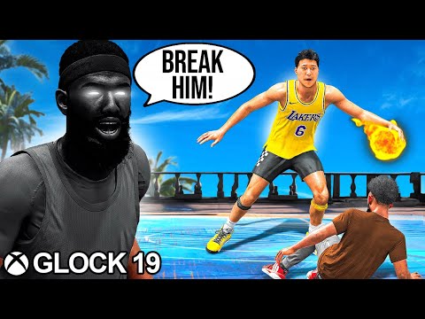 I Hired GLOCK 9TEEN to Teach Me How to DRIBBLE