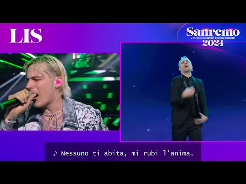 LIS Sanremo 2024 - Il Tre cantano 'Fragili'