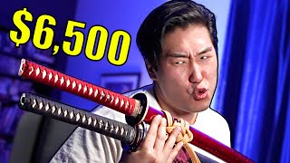 $6,500 VS $300 Custom Katana - The BEST Sword I've Ever Used!
