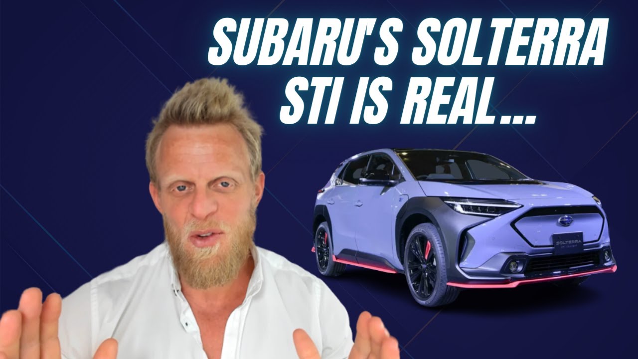 Japanese Media Confirm that Subaru Solterra STI is Coming very soon