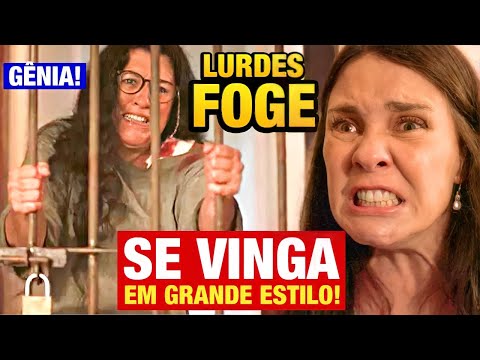 AMOR DE MÃE - Lurdes sobrevive ao tiro, FOGE DO CATIVEIRO e SE VINGA DA THELMA de forma genial!