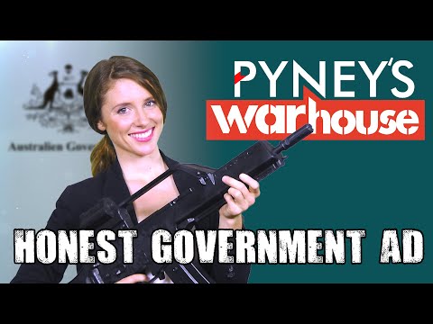 Honest Government Ad | Aussie Arms Industry