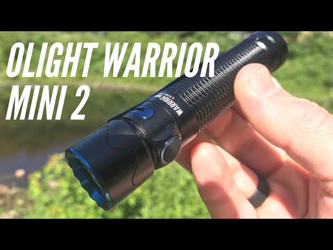 NEW Olight Warrior Mini 2: 1,750 Lumen EDC Flashlight- Magnetic Charger, Strobe, New Key Ring