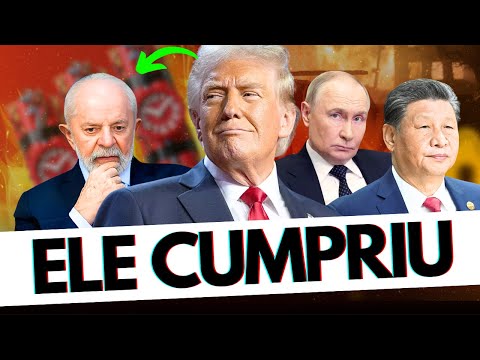 🚨TRUMP MINA BRICS, PUTIN E XI ABANDONAM CÚPULA E LULA APRENDE UMA LIÇÃO IMPORTANTE...