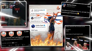 KELSEY MITCHELL SAVED MY LIFE! | Indiana Fever Vs. Connecticut Sun LATE GAME REACTION!