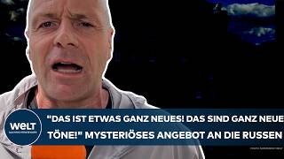 UKRAINE-KRIEG: "Denke, dass diese Nachricht nicht genug Beachtung gefunden hat" Mysteriöses Angebot!