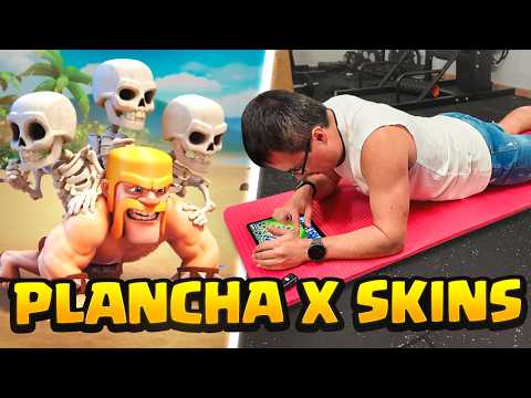 Supercell NOS Reta para Ganar SKINS GRATIS de Clash of Clans 💪🏼 #SummerClashPlank