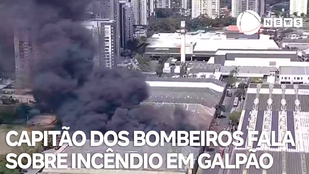 Incêndio atinge galpão em São Paulo saiba mais