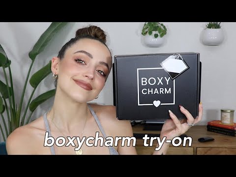 OCTOBER BOXYCHARM UNBOXING | 2020 (Try On - First Impressions)