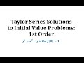 Understanding Taylor's Method for Differential Equations