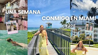 Una SEMANA CONMIGO en MIAMI 🌊🌞🌴 || vlog ⋆.ೃ࿔*:･