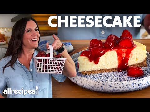 How to Make Strawberry Cheesecake | Get Cookin' | Allrecipes