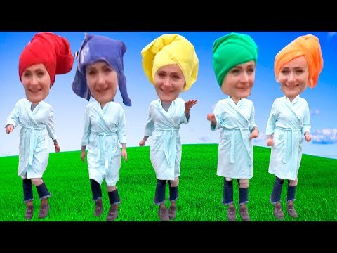 FIVE STRICT MOMMY JUMPING ON THE BED Nursery Rhymes & Kids Songs
