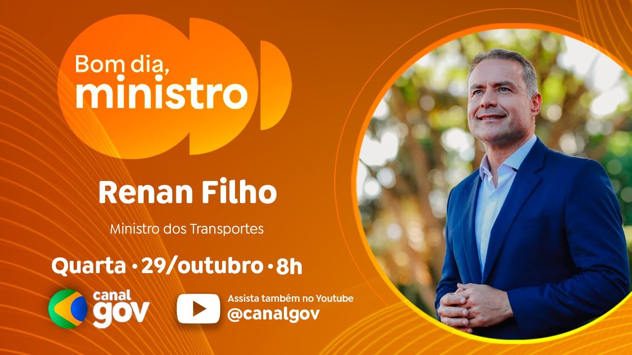 🔴 Bom Dia, Ministro I Renan Filho