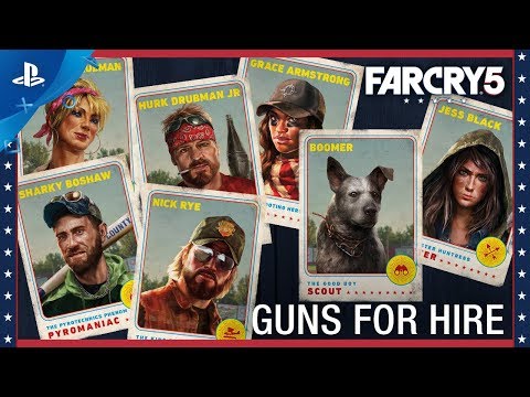 Far Cry 5 - Gun For Hire Compilation | PS4