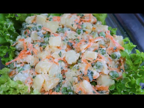 Receta Navideña: Ensalada de Papa Fácil y Deliciosa para Celebrar! 🍽️🎄🎁