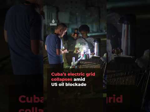 Cuba faces nationwide blackouts amid US oil blockade | AJ #shorts