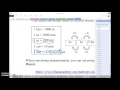 Metric Conversion Concepts