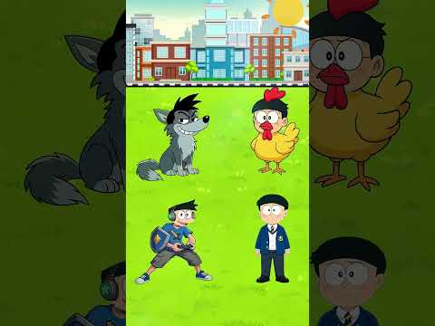Cuộc chiến biến hoá #trending #viral #doraemon #funny #cartoon #nobita
